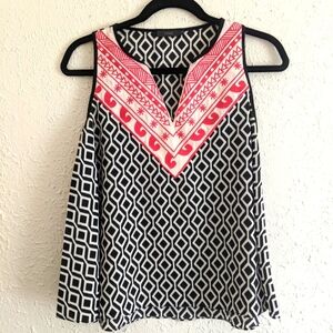 Anthropologie THML Embroidered Boho Top